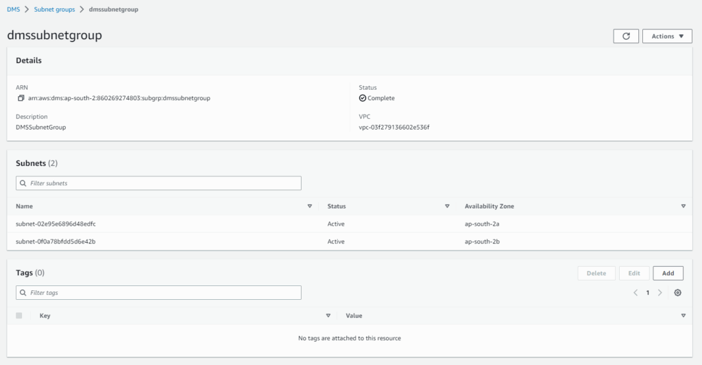 AWS DMS (Data Migration Service) is an AWS cloud service Workmates