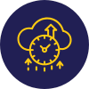 Downtime risk icon