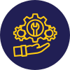 Downtime risk icon